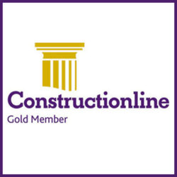 Construction-Line-Gold-Sqaure